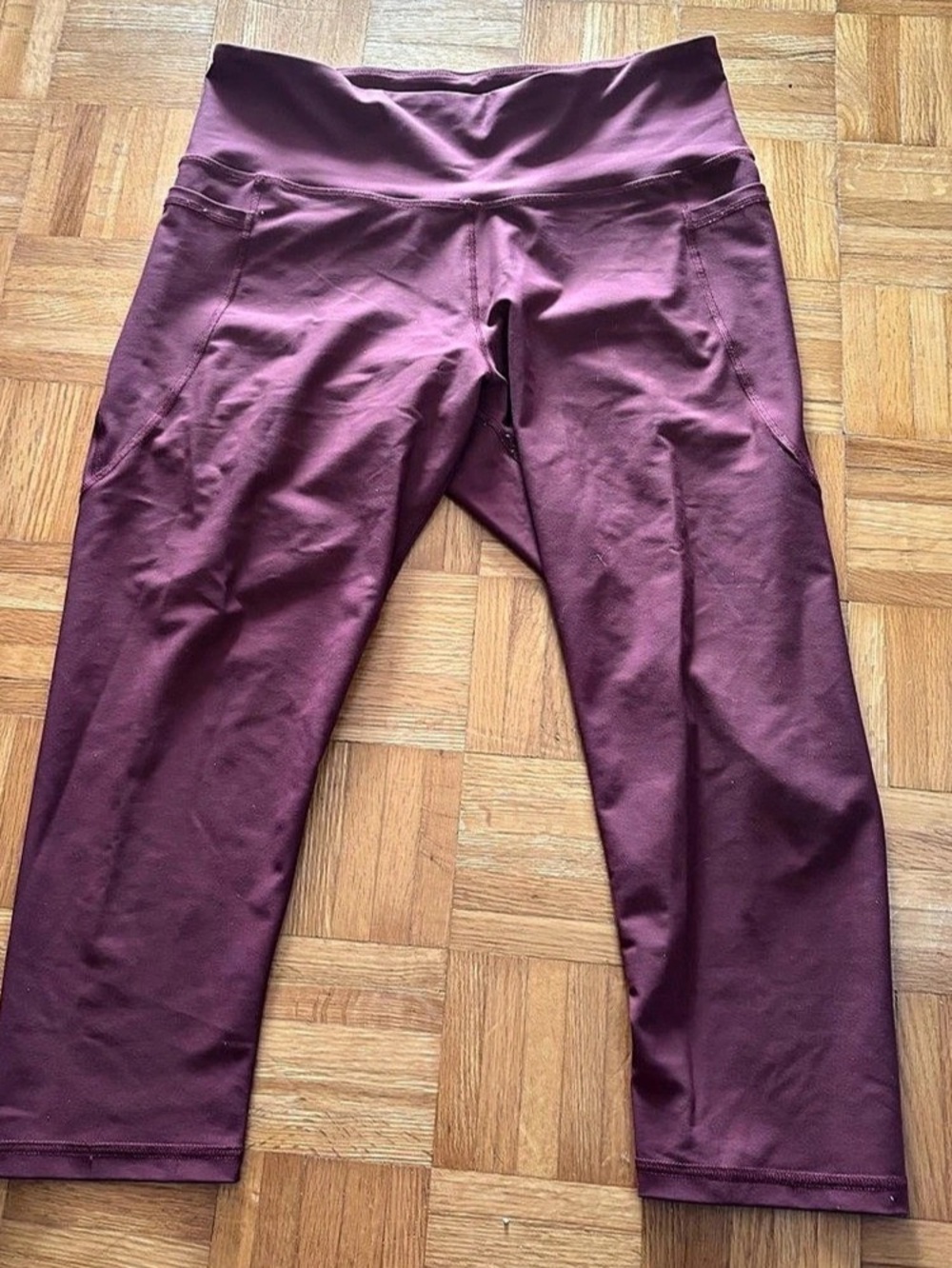 Gap Women's Leggings in Purple Size XL